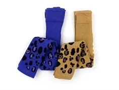 Mini Rodini leggings leopard rib (2-pak)
